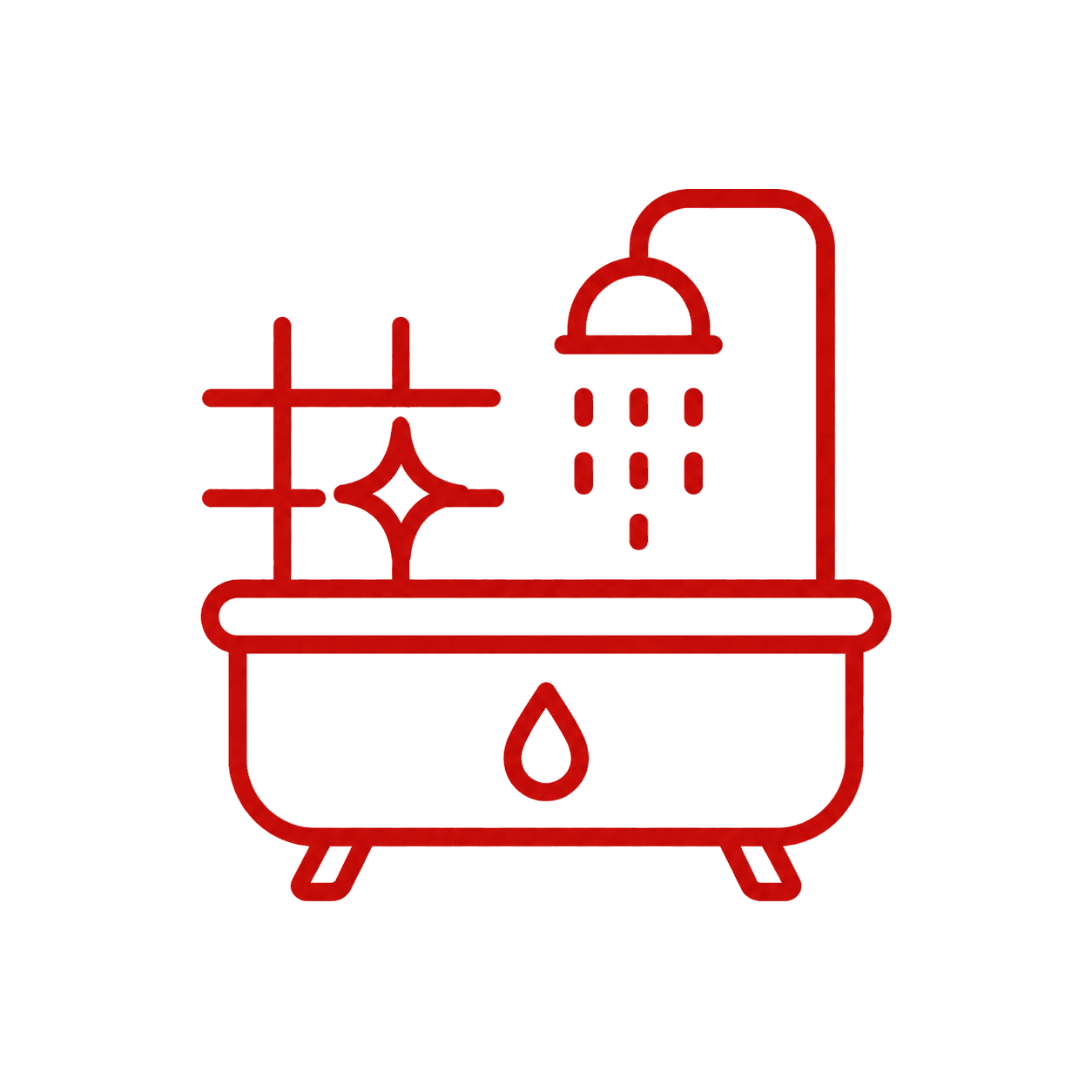Bathroom renovation icon