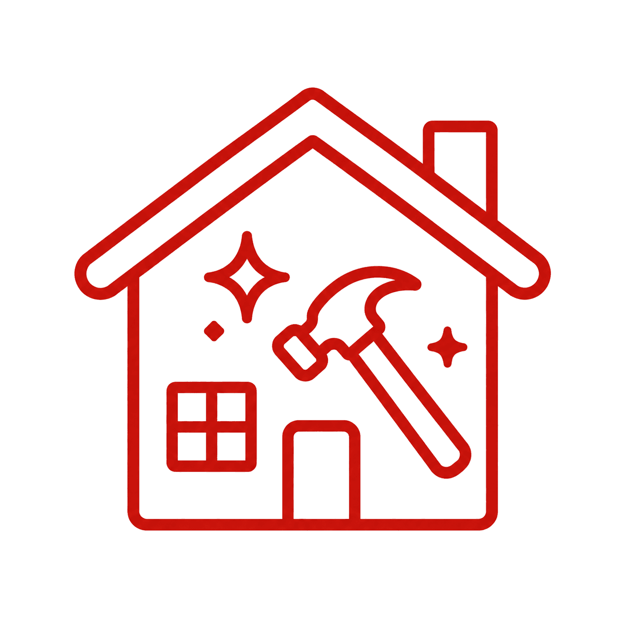 Full home renovation icon